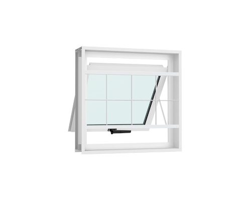 VITRÔ MAX-AR C/ GRADE QUADRICULADA  C/ VIDRO