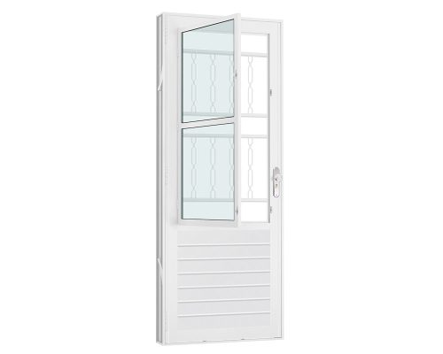 PORTA SALA LAMBRIL C/ POSTIGO C/ GRADE ELO C/ VIDRO