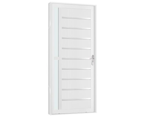 PORTA PARMA C/ VIDRO LATERAL C/ FRISO