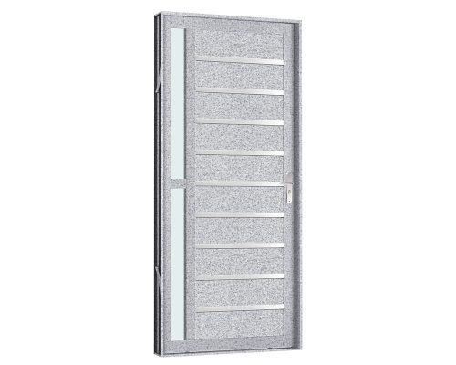 PORTA PARMA C/ VIDRO LATERAL C/ FRISO