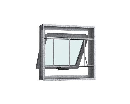 MAX-AR C/ GRADE MODULAR QUADRICULADA C/ VIDRO